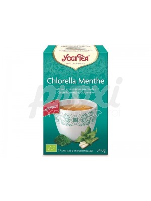 YOGI TEA MINTY CHLORELLA 17 SACHETS