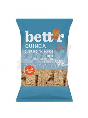 BETT'R QUINOA CRACKERS SMOKED PAPRIKA 100G