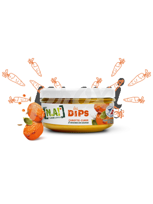 DIPS CAROTTE CUMIN 140G