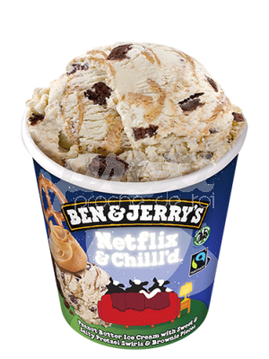 BEN & JERRY'S NETFLIX & CHILL'D 405 G