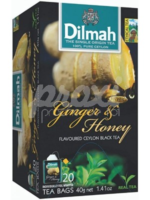 DILMAH THE VERT ET GINGEMBRE 20 SACHETS