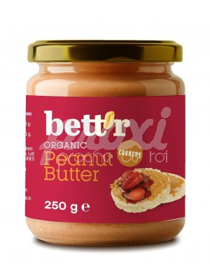 BETT'R BEURRE DE CACAHUETTE CRUNCHY 250 G