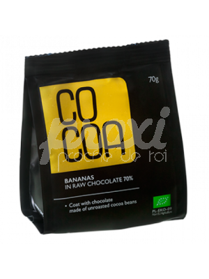 RAW COCOA BANANAS SANS SUCRE 70G