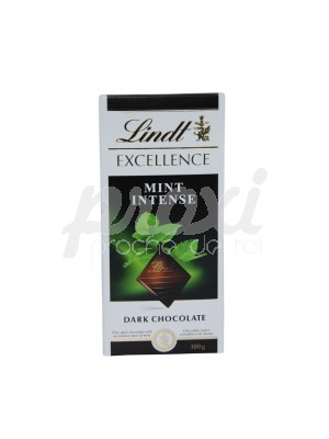 LINDT EXCELLENCE NOIR  MINT INTENSE 100 G