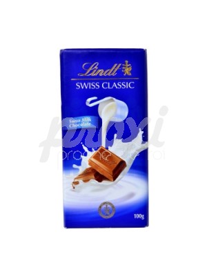 LINDT SUISSE CLASSIC CHOCOLAT AU LAIT 100 G