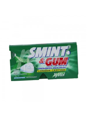 CHEWING-GUMS PEPERMINT SANS SUCRE 