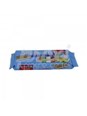 GAUFRETTES CROUSTILLANTES FOURRÉES AU LAIT ET À LA VANILLE 75 G