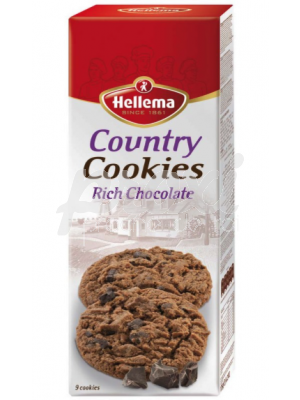 HELLEMA COUNTRY COOKIES PEPITES CHOCOLAT 150G