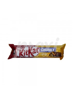 KITKAT  CHUNKY CARAMEL GAUFRETTE ENROBÉE DE CHOCOLAT ET CARAMEL 42 G