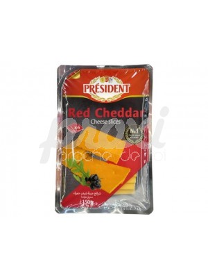 PRESIDENT RES CHEDDAR*6 150G