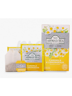 AHMAD TEA INFUSION CAMOMILE&LEMON 20 SACHETS
