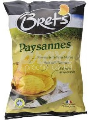 BRETS CHIPS PAYESANNES. AU SEL 125 G