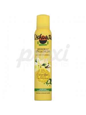 USHUAIA DÉODORANT ATOMISEUR VANILLE DE POLYNÉSIE POUR FEMME 200 ML