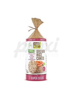 BROWN RICE CAKE 7 SUPER SEEDS SANS GLUTEN 120 G