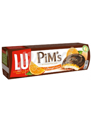 LU PIM'S GÉNOISE NAPPÉE DE MARMELADE ORANGE ET DE CHOCOLAT 150 G