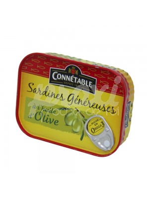 SARDINE À L'HUILE D'OLIVE 140 G