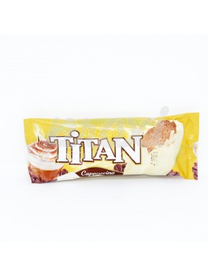 BÂTONNET CRÈME GLACÉE CAPPUCCINO ENROBÉE DE CHOCOLAT AU LAIT AVEC AMANDES