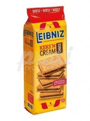 LEIBNIZ BISCUITS AU CREME DE CHOCOLAT 228 G