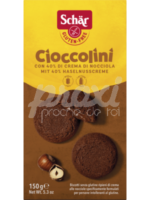 SCHAR CIOCCOLINI ENROBE SANS GLUTEN 150 G