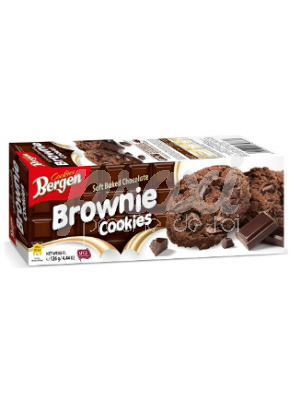 BERGEN BROWNIE COOKIES CHOCOLAT 126G