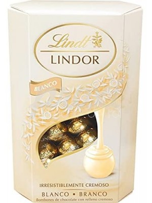 LINDT LINDOR MILK & WHITE 200 G