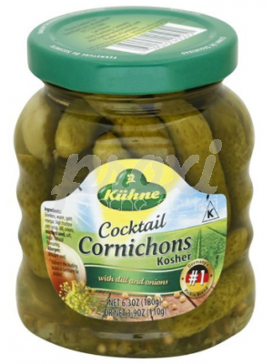 KUHNE COCKTAIL CORNICHONS 180 G