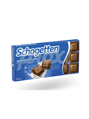 SCHOGETTEN ALPINE MILK CHOCOLATE 100G