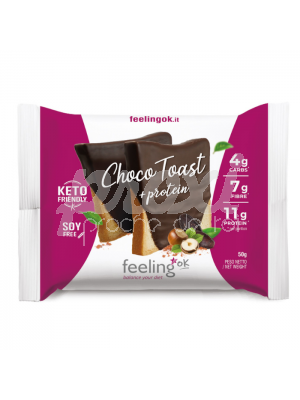 FEELING OK KETO FRIENDLY CHOCO TOAST 50G