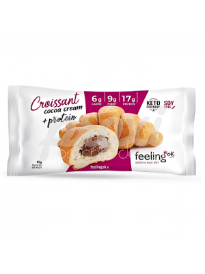 FEELING OK KETO FRIENDLY CROISSANT AU CHOCOLAT PROTEINE 65G