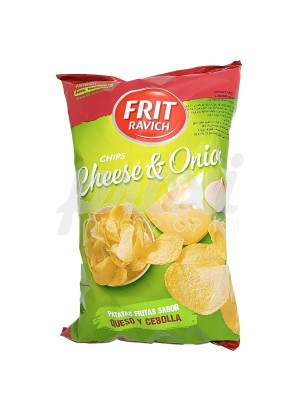 FRIT RAVICH CHIPS CHEESE ET ONION 125 G