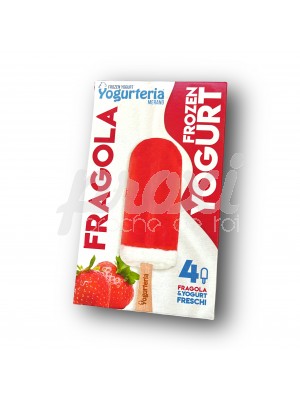YOGURTERIA 4 GLACE FRAISE  