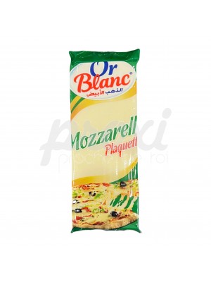 OR BLANC MOZZARELLA PLAQUETTE 235 G
