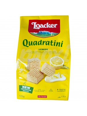LOACKER QUADRATINI BOUCHÉES DE GAUFRETTES AU LEMON 110G