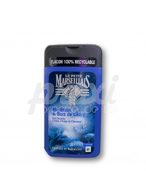 LPM GEL DOUCHE MINÉRAUX ET BOIS DE CÈDRE CORPS ET CHEVEUX 250 M