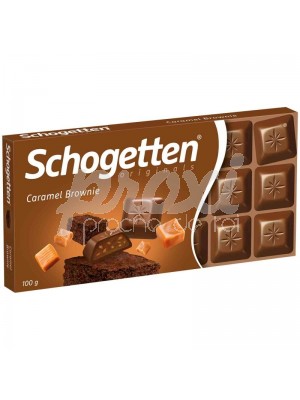 SCHOGETTEN CARAMEL-BROWNIE 100G