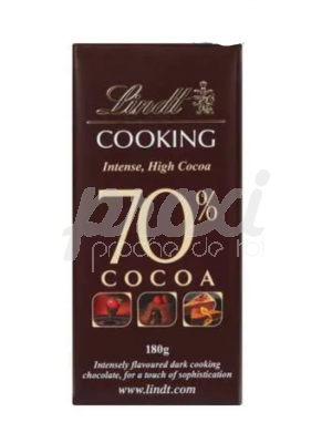 LINDT COOKING 70 % CACAO 180G