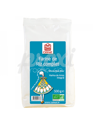 CELNAT FARINE DE RIZ COMPLET 500G