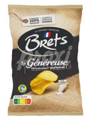 BRETS CHIPS LA GENEREUSE 125G