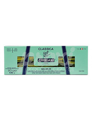 CIPRIANI FOOD TAGLIOLINI EPINARDS BIO 250G