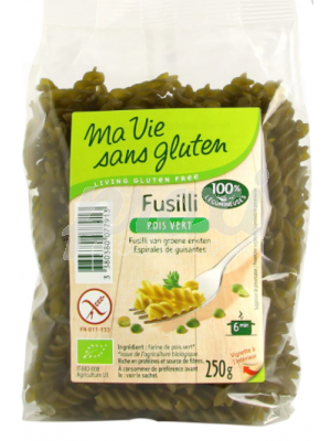 MVSG FUSILLI POIS VERT 250G