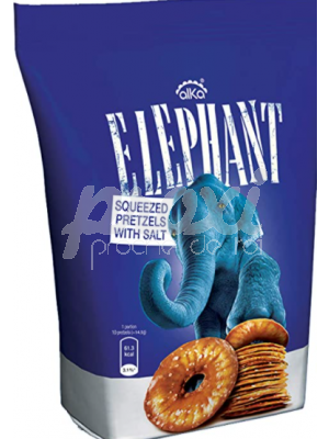 ELEPHANT PRETZELS SEA SALT 80G