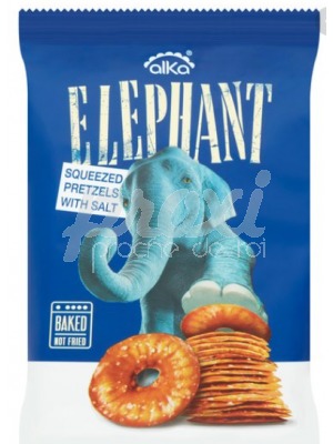 ELEPHANT PRETZELS SEA SALT 180G