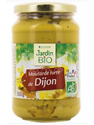JARDIN BIO MOUTARD FORTE DE DIJON 350 G