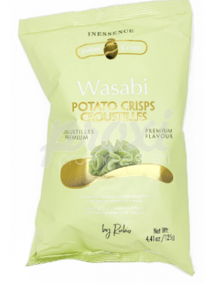 INESSENCE POTATO CRISPS WASABI 125G