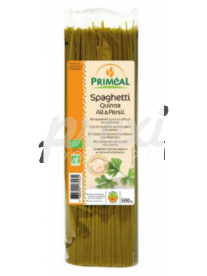 PRIMEAL SPAGHETTI QUINOA AIL ET PERSIL 500G