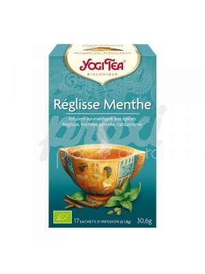 YOGI TEA REGLISSE MENTHE 17 SACHETS