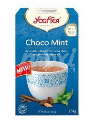 YOGI TEA CHOCOLAT MENTHE 17 SACHETS