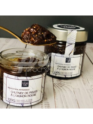 CHUTNEY FIGUE A L'OIGNON ROUGE 120G