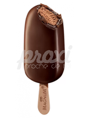 MAGNUM DOUBLE CHOCOLAT BÂTONNET CRÈME GLACÉE CHOCOLAT AU LAIT