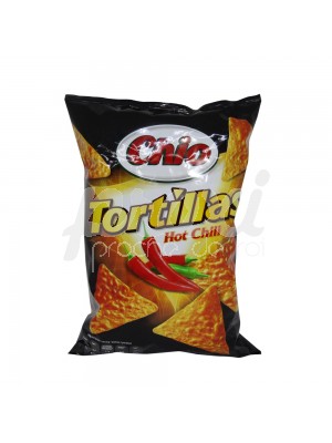 TORTILLA HOT CHILI CHIPS 125 G